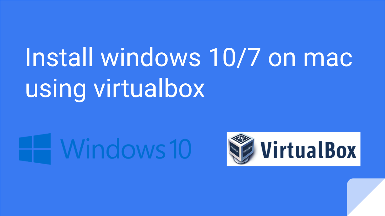 virtual box windows iso
